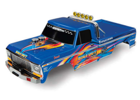 Body, Bigfoot No. 1, blue-x, Official ly Licensed replica (painted, decals applied)