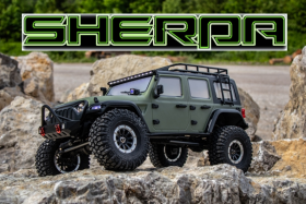 1:10 EP Crawler CR3.4 SHERPA OLIVE RTR