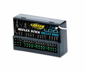 Empfänger Carson Reflex Stick Multi PRO LCD 14-Kanal 2.4Ghz
