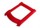 Skid plate, roof (body) (red)/ 3x15mm CS (4) (requires...