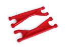 Suspension arms, red, upper (left or right, front or...