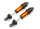 Shocks, GT-Maxx, aluminum (orange-ano dized) (fully assembled w/o springs) (2)