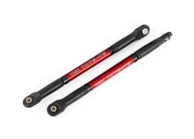 Push rods, aluminum (red-anodized), h eavy duty (2) (assembled with rod end s and threaded inserts)