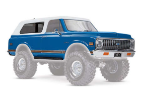 Body, Chevrolet Blazer (1972), comple te (blue) (includes grille, side mirr ors, door handles, windshield wipers,
