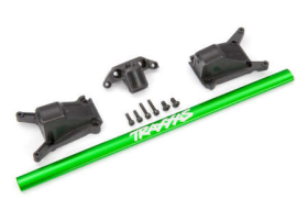 Chassis brace kit, green (fits Rustle r® 4X4 and Slash 4X4 equipped with Lo w-CG chassis)
