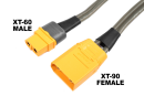 Revtec - Charge Lead Pro "XT60" - XT-90 Female - 40 cm - Flat silicone wire 14AWG