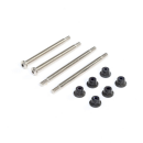 8X Outer Hinge Pins, 3.5mm, Electro Nickel (2)