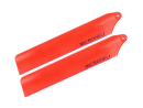 Plastic Main Blade 85mm (RED) - BLADE NANO CPX / CPS / S2...