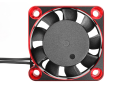 Lüfter 40mm Ultra High Speed Cooling Fan TF-40 mit BEC-Stecker - 180mm Kabel - schwarz/rot (5 - 8.75V)