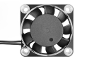 Lüfter 40mm Ultra High Speed Cooling Fan TF-40 mit BEC-Stecker - 180mm Kabel - schwarz/silber (5 - 8.75V)