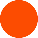 Oratex - fabric width: 60 cm length: 2 m orange