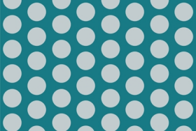 Oracover Fun 1 - (16mm Dots) Turquoise + Silver ( Length : Roll 10m , Width : 60cm )