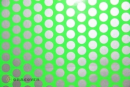 Oracover Fun 1 - (16mm Dots) Fluorescent Green + Silver (...
