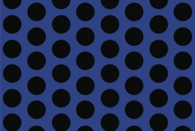 Oracover Fun 1 - (16mm Dots) Blue Fluorescent + Black ( Length : Roll 10m , Width : 60cm )