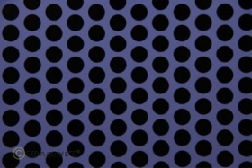 Oracover Fun 1 - (16mm Dots) Purple + Black ( Length : Roll 2m , Width : 60cm )
