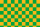 Oracover Fun 4 - (12,5mm Square Cadm. Yellow + Green ( Length : Roll 10m , Width : 60cm )