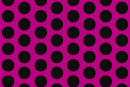 Orastick Fun 1 - (16mm Dots) Fluorescent Pink + Black (...