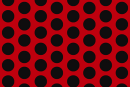 Orastick Fun 1 - (16mm Dots) Light Red + Black ( Length :...