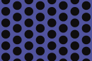 Orastick Fun 1 - (16mm Dots) Blue Fluorescent + Black (...
