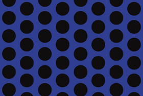Orastick Fun 1 - (16mm Dots) Light Blue + Black ( Length : Roll 2m , Width : 60cm )