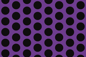 Orastick Fun 1 - (16mm Dots) Violet + Black ( Length : Roll 10m , Width : 60cm )