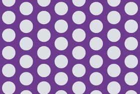 Orastick Fun 1 - (16mm Dots) Violet + Silver ( Length : Roll 10m , Width : 60cm )
