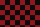 Orastick Fun 3 - (25mm Square) Red + Black ( Length : Roll 10m , Width : 60cm )