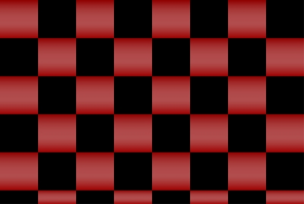Orastick Fun 3 - (25mm Square) Pearl Red + Black ( Length : Roll 2m , Width : 60cm )