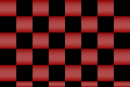 Orastick Fun 3 - (25mm Square) Pearl Red + Black ( Length...