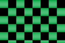 Orastick Fun 3 - (25mm Square) Pearl Green + Black (...
