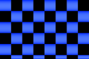 Orastick Fun 3 - (25mm Square) Pearl Blue + Black (...