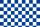 Orastick Fun 4 - (12,5mm Square) White + Dark Blue ( Length : Roll 2m , Width : 60cm )