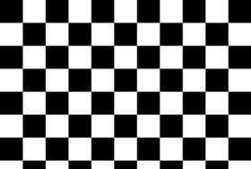 Orastick Fun 4 - (12,5mm Square) White + Black ( Length : Roll 2m , Width : 60cm )