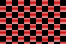 Orastick Fun 4 - (12,5mm Square) Pearl Red + Black (...
