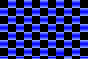 Orastick Fun 4 - (12,5mm Square) Pearl Blue + Black ( Length : Roll 10m , Width : 60cm )