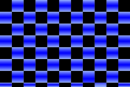 Orastick Fun 4 - (12,5mm Square) Pearl Blue + Black (...