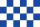 Oracover Fun 5 - (52mm Square) White - Dark Blue ( Length : Roll 2m , Width : 60cm )
