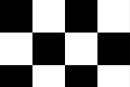 Oracover Fun 6 - (104mm Square) White - Black ( Length :...