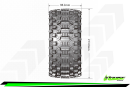 Komplettradsatz MFT - X-UPHILL - KRATON 8S Serie Tire Set - Mounted - Sport - Black Wheels - Hex 24mm