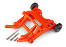 Wheelie bar, assembled (orange) (fits Slash, Bandit,...