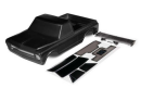 Body, Chevrolet C10 (black) (includes wing & decals)...