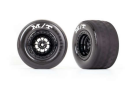 Tires & wheels, assembled, glued (Wel d gloss black...