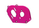 Plate, motor, pink (4mm thick) (alumi num)/ 3x10mm CS...