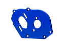 Plate, motor, blue (4mm thick) (alumi num)/ 3x10mm CS...