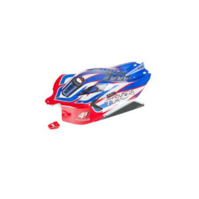 TYPHON TLR Tuned Finished Body Red/Bl ue