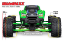 Suspension kit, X-Maxx WideMaxx Schwarz