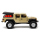 SCX24 Jeep JT Gladiator 4WD 1/24 Rock Crawler Brushed RTR, Beige