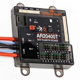 Empfänger Spektum AR20400T 20-Kanal PowerSafe mit Telemetrie