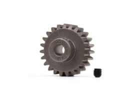 Gear, 23-T pinion (1.0 metric pitch) (fits 5mm shaft)/ set screw (for use only with steel spur gears)