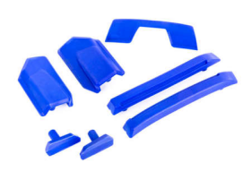 Body reinforcement set, blue/ skid pa ds (roof) (fits #9511 body)